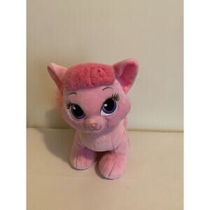 Build A Bear Cat Sleeping Beauty Disney Palace Pets Auroras Pink Kitten 2014 12"